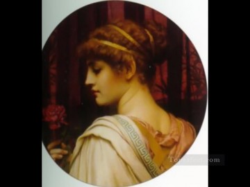  1902 Obras - Cloris 1902 Dama neoclásica John William Godward